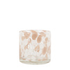 Confetti Candle Holder Taupe Small