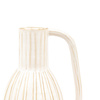 Cromer Ceramic Handled Vase White 165x130x165mm