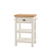 Eton Butchers Block White 660x500x900mm