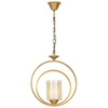 LAMPA WISZĄCA LOFT ZŁOTA DARTON W1