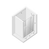 DRZWI WNĘKOWE REFLEXA  P 150x200 CZYSTE 6mm ACTIVE SHIELD