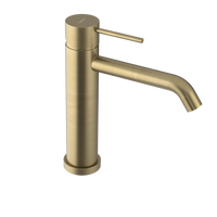 ULTRASAN bateria umywalkowa bez odpływu, złoto mat