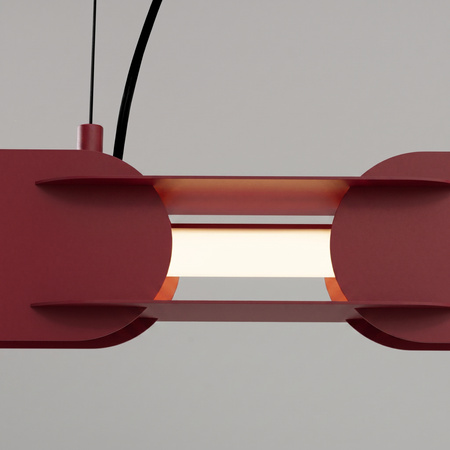 Lampa wisząca CHAIN 158 burgund LED 4000K