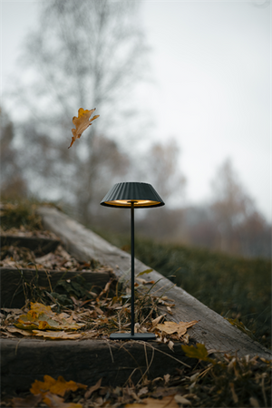 MAXLIGHT T0066 LAMPA STOŁOWA MUFFIN CZARNA IP44