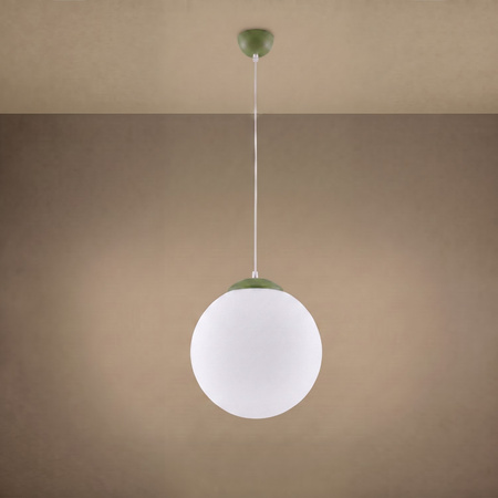 Lampa wisząca UGO 20 zielona oliwka