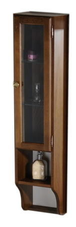 RETRO szafka do lustra 25x115x20cm, buk, prawa