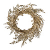 Morgan Delux Leaf Wreath Champagne Gold 610mm