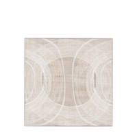 In the Round Framed Canvas 895x35x895mm