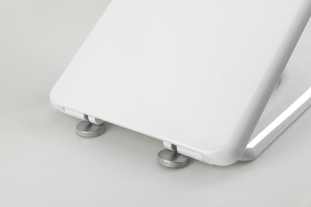 LENA deska WC, Soft Close, Easy Take, antybakterialna, biały