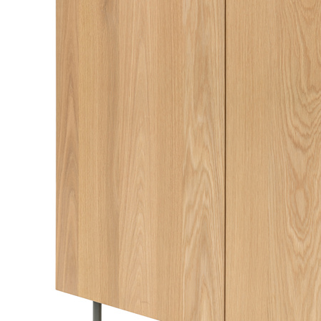 Ashdown 2 Door Wardrobe Natural 520x850x1780mm