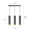 KIBO 3 BL/GOLD