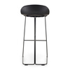 Hoker CARO BAR designerski czarny 75 cm