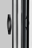 SIGMA SIMPLY BLACK kabina prysznicowa półokrągła 1200x900mm, R550, L/R, szkło czyste
