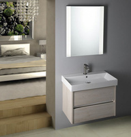 NIRONA 70 zestaw łazienkowy, dąb Mocca