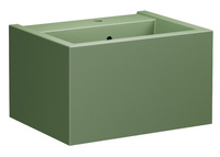 KANAAL umywalka ceramiczna 60x46,5cm, verde mat