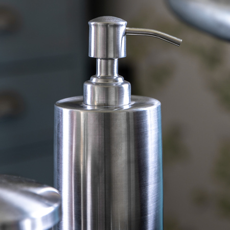 Niko Bathroom Set Silver (Set of 4)