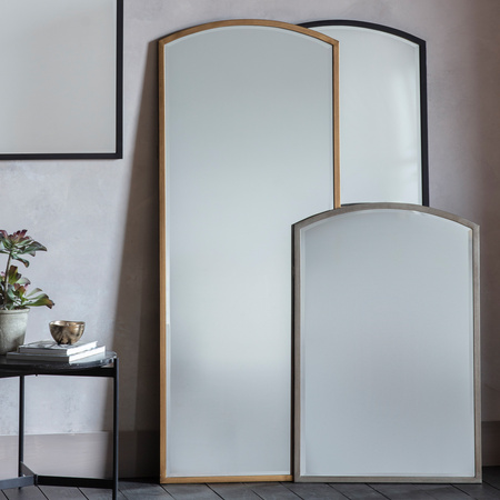 Higgins Arch Mirror Antique Gold 600 x 1500 mm