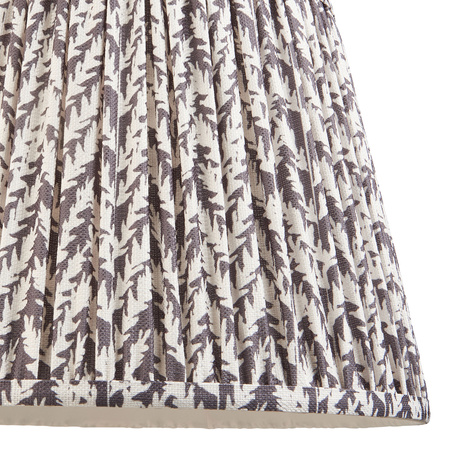 Leaf Shade Pearl Grey Fabric 240x250x350mm
