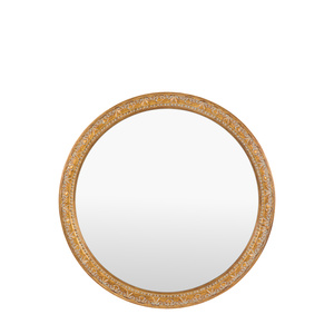 Romana Round Mirror Gold 800x25x800mm