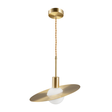 Lampa wisząca JUPITER złota 30 cm