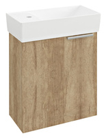 LATUS IV szafka umywalkowa 44x50x22cm, dąb Alabama