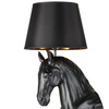 Lampa podłogowa KOŃ /HORSE S czarna