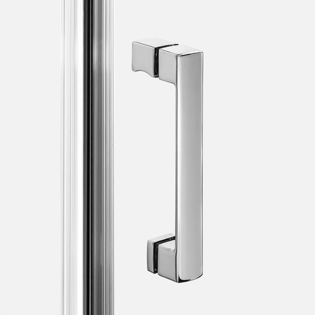 Kabina NESTA chrom 1D prostokątna L 90x70x200 czyste 6mm Active Shield 2.0