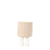 Polka Planter With Feet Large Beige 130x130x200mm