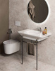 Zestaw VALET Miska WC podwieszana RIMLESS 56x36,3 cm biały połysk & deska WC W/O biały połysk