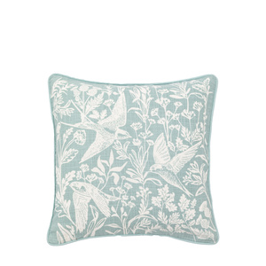 Rosley Birds Cushion Duck Egg 450x450mm
