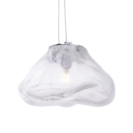 Lampa wisząca ICY transparentna 20 cm