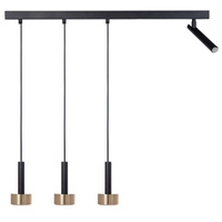 STAMP 3 zwis + 1 czarny/złoty szczotkowany