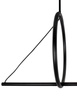 MOOSEE lampa wisząca STICK czarna