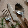 Adra Wooden Cutlery Set of 16