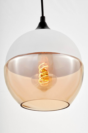 LAMPA WISZĄCA LOFT INDUSTRIALNA BIAŁA ALBION