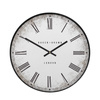 Chester Wall Clock Black 50cm