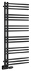 POSEIDON grzejnik łazienkowy 450x1140mm, czarny mat