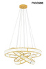 MOOSEE lampa wisząca LIBERTY TRIPLES złota