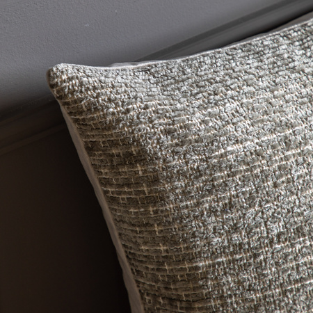 Chenille Cushion Taupe 550x550mm
