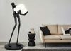 MOOSEE lampa podłogowa HUMAN 180 czarna