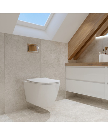 Miska wisząca WC z deską Sinto Grande 2.0