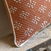 Lanzo Woven Cushion Terracotta 450x450mm