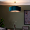 Hayfield Pendant Light Antique Brass