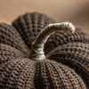 Autumn Knitted Pumpkin Brown 170x80mm