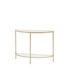Stolik konsolowy Hudson Champagne 1000 x 350 x 750 mm