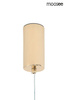 MOOSEE lampa wisząca OMBRE 80 złota