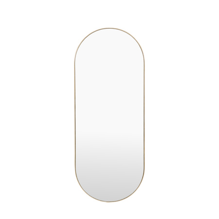 Highline Elipse Mirror Brass 400x20x1000mm