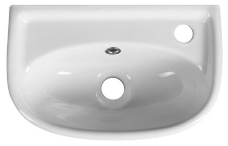 Umywalka ceramiczna 40x25cm, biała