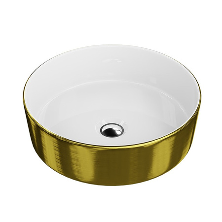 Umywalka nablatowa Merida Brushed Gold