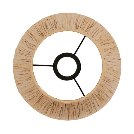 Raffia Tapered Shade Natural 160x140x240mm